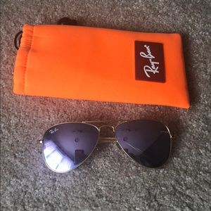 Practically brand new Ray-Ban junior aviators
